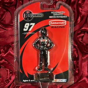 Rubbermaid Racing Figure in Black and Red